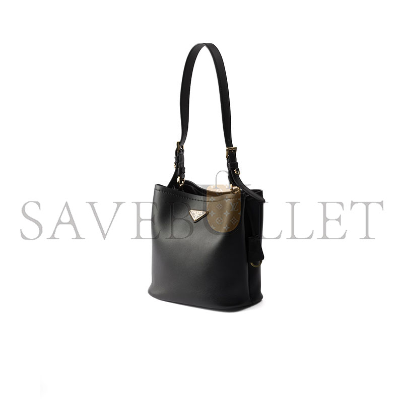 PRADA MEDIUM LEATHER BAG 1BE080 (22.5*21.5*13cm)